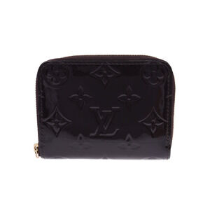 Louis Vuitton Vernis Patent Zippy Wallet Amaranth Purple Case